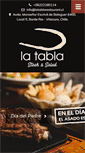 Mobile Screenshot of latablarestaurant.cl